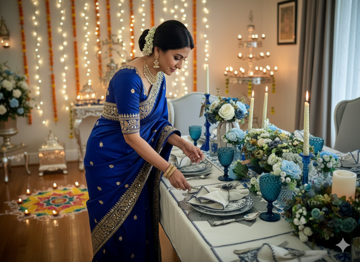 Santorini Charm Tablescape