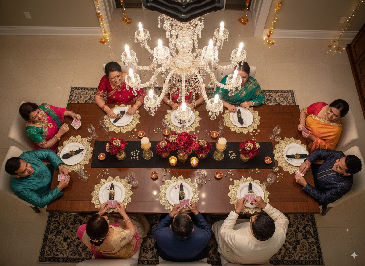 Venetian Opulence Table Set-up
