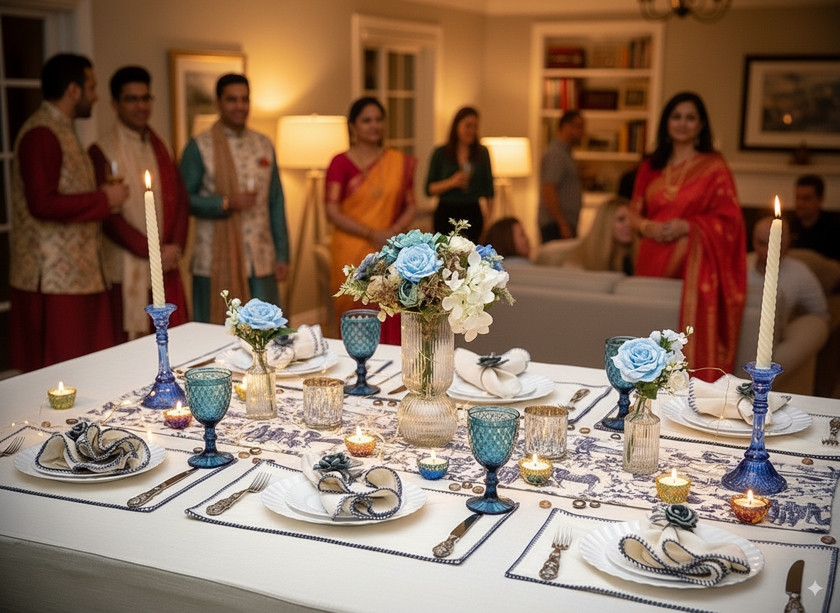 Santorini Charm Table Set-up