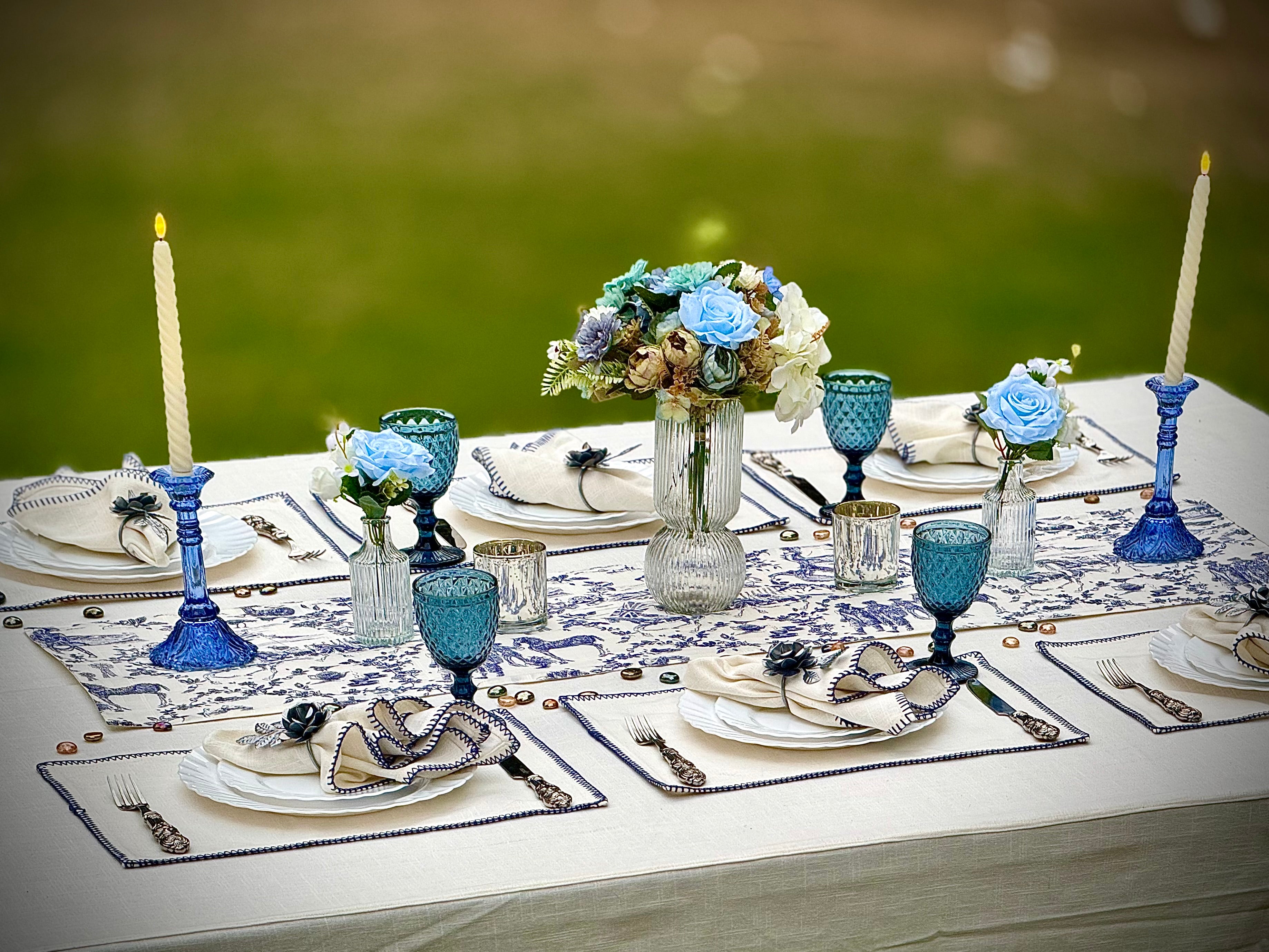 Santorini Charm Table Set-up