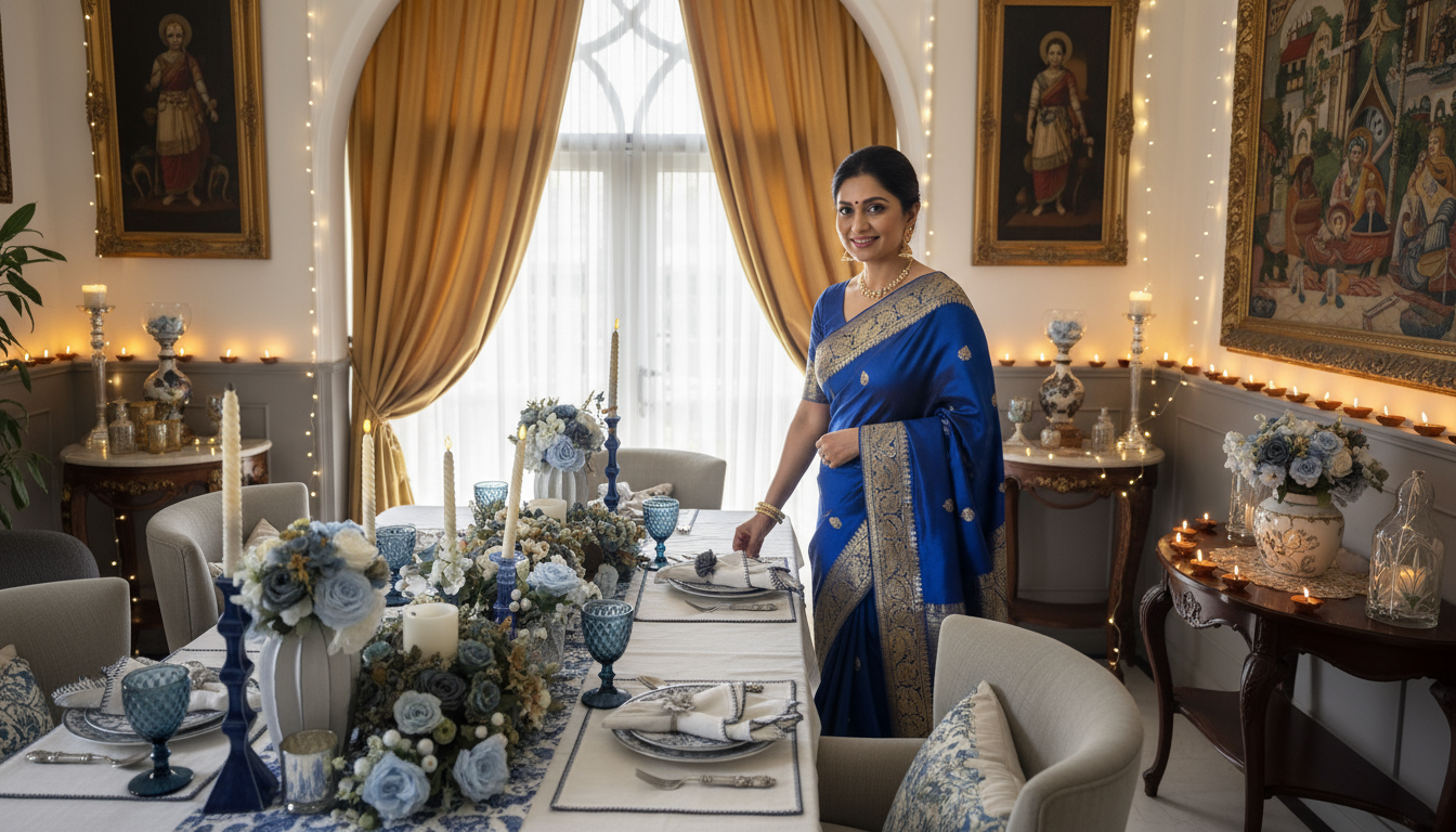 Santorini Charm Tablescape