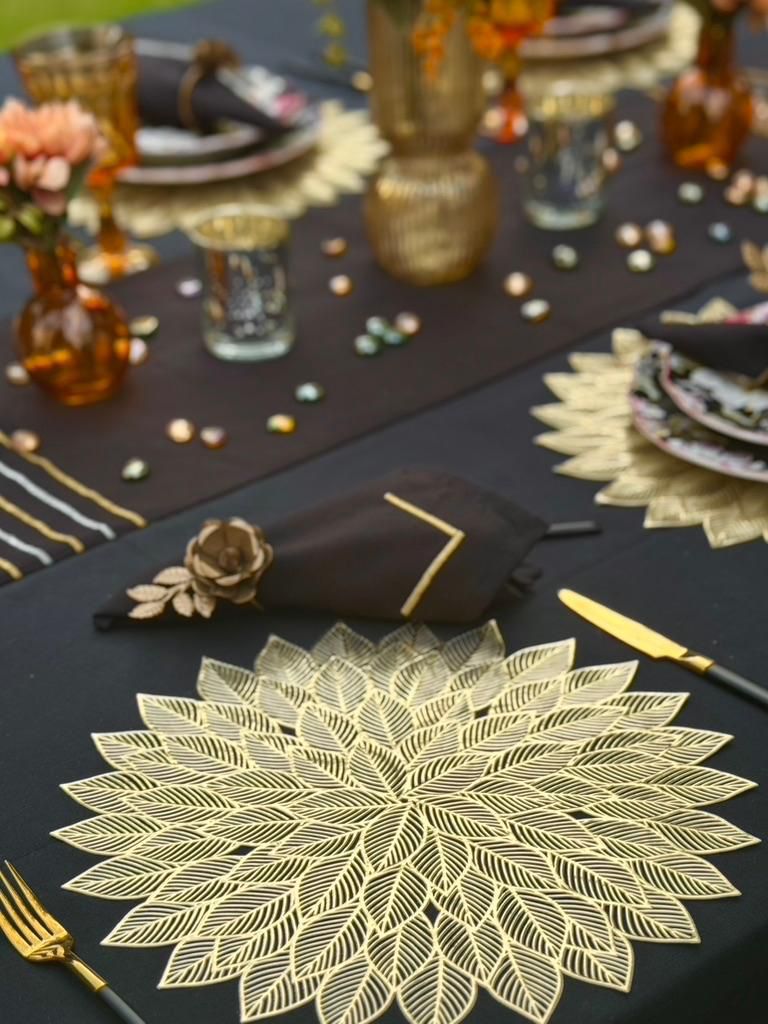 Metallic Mats - Gold - Design 1