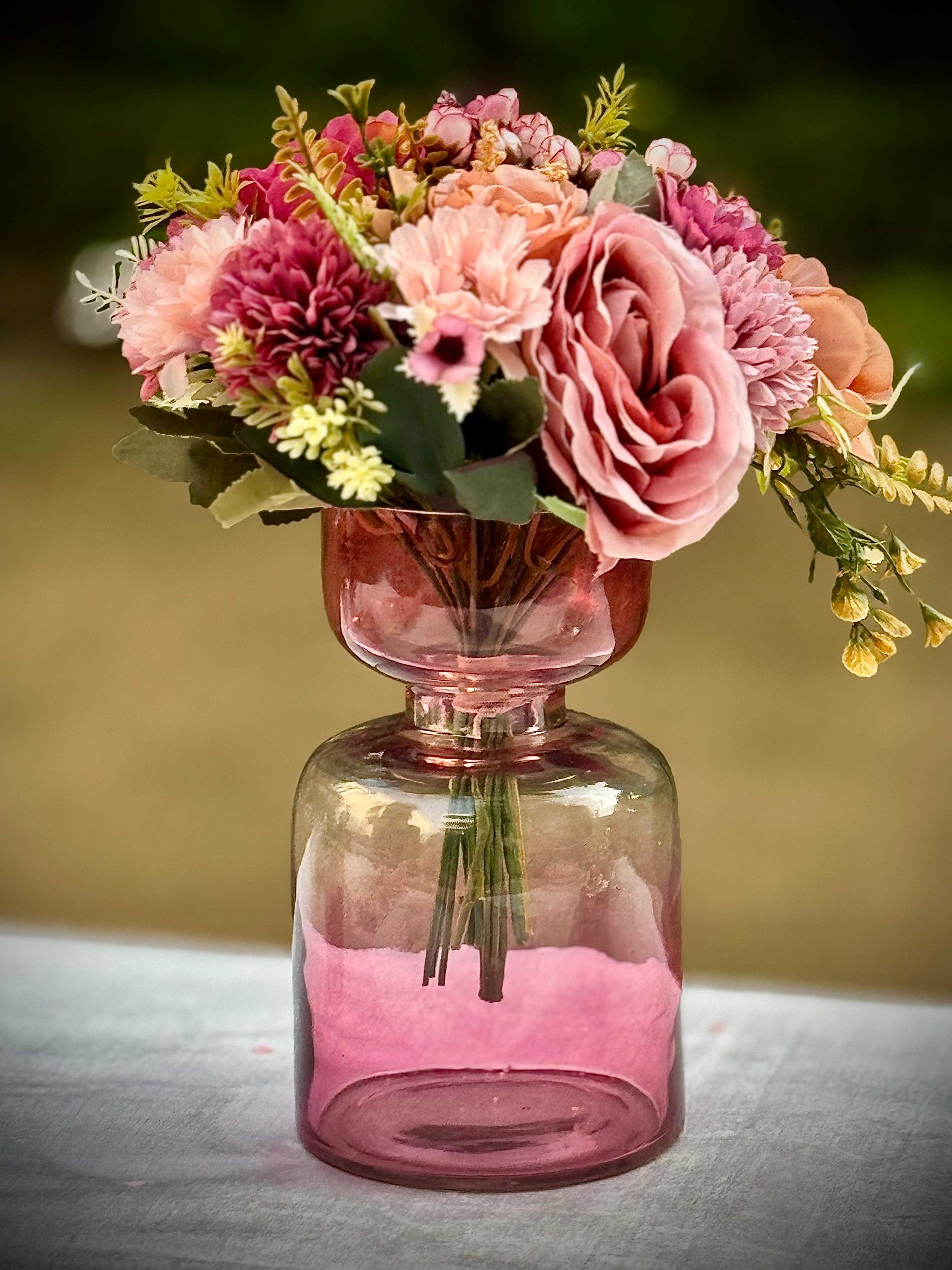 Winter Blush - Pink and Silver Luxurious Table Setup